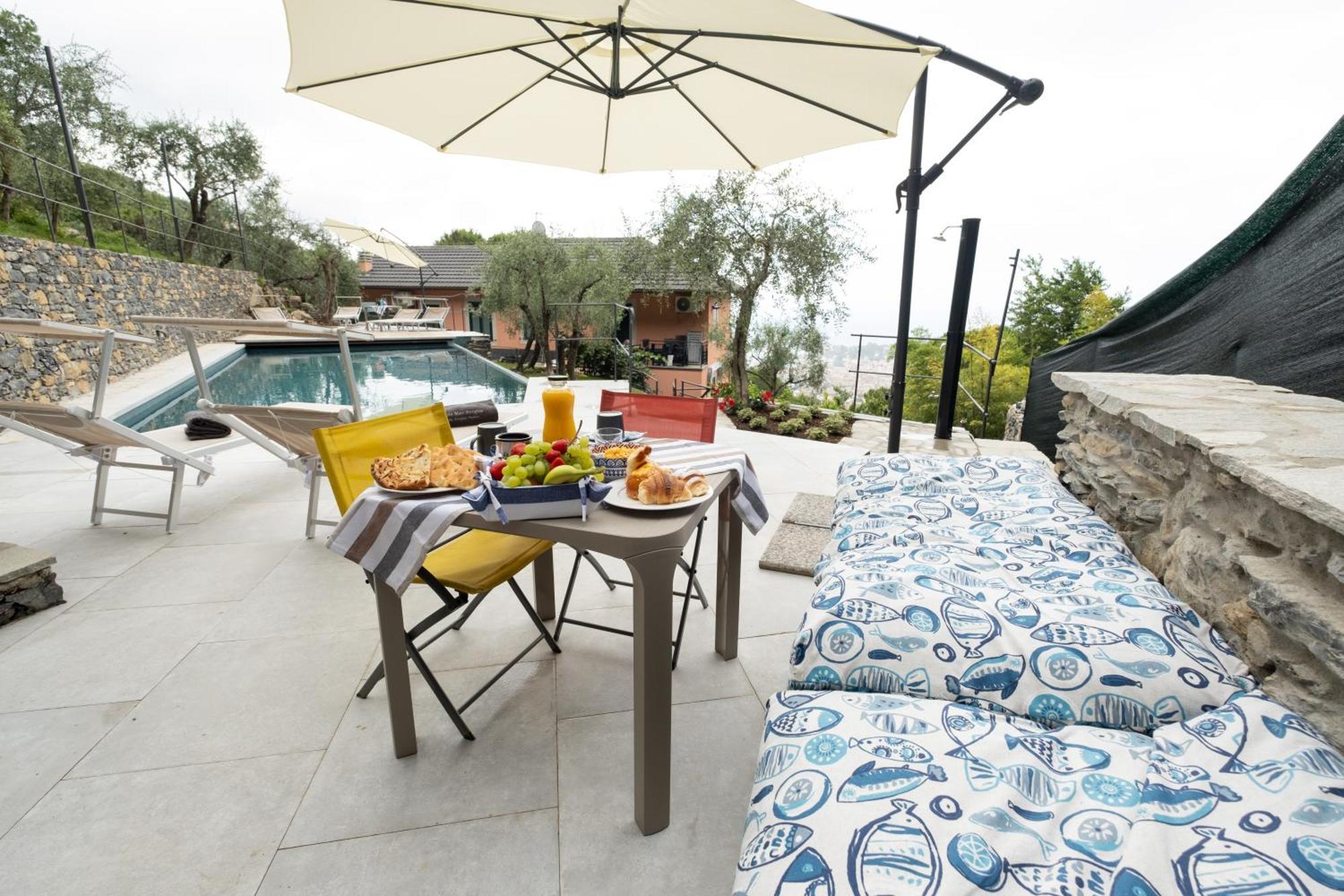 Vista Mare Portofino By Portofinovacanze Gravero Exteriör bild